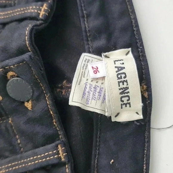 L'AGENCE 'Chantal' Low-Rise Skinny Jeans, Angelina - Picture 7 of 13